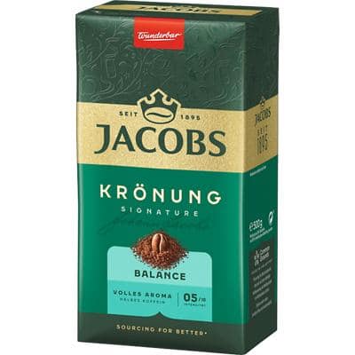 Jacobs Krönung Balance Gemahlender Kaffee Mild 500 g