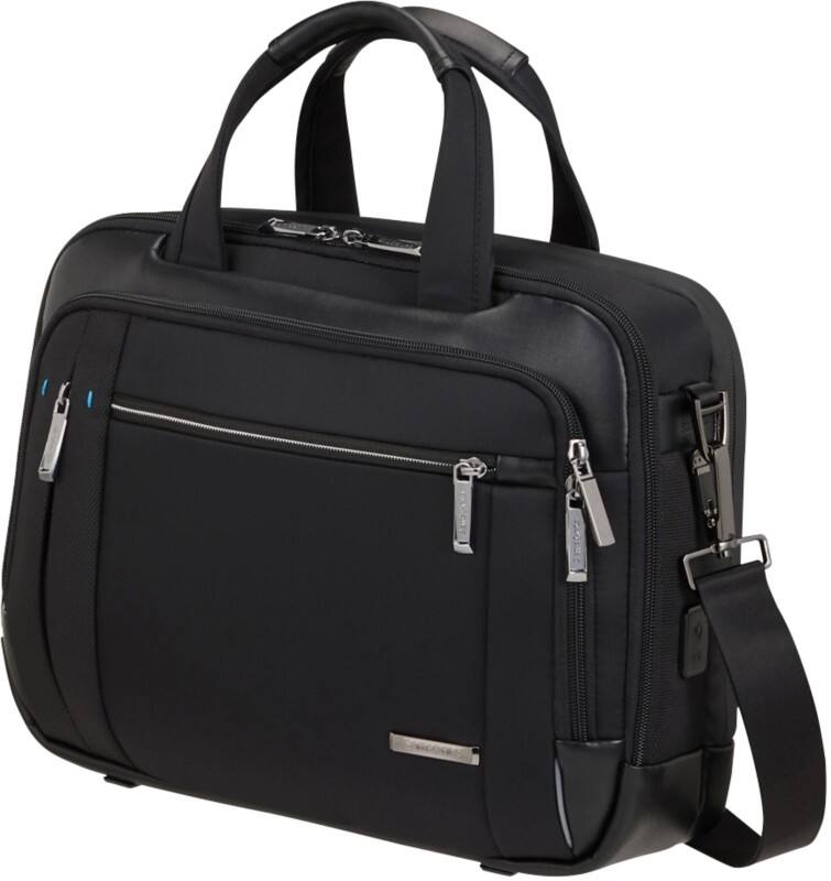 Samsonite Spectrolite 3.0 Schultertasche 14,1" 39 x 28,5 x 12,5 cm Nylon, PES (Polyester), PU (Polyurethan) Schwarz