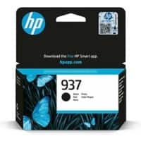 HP 937 Original Tintenpatrone 4S6W5NE Schwarz