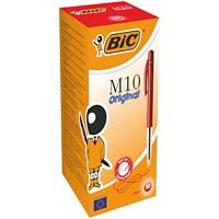 BIC Kugelschreiber M10 0.4 mm Rot 50 Stück