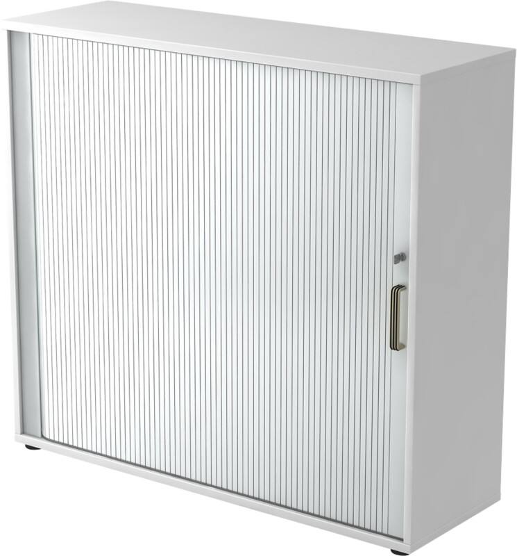 Hammerbacher Aktenschrank V1733S/W/S/SG Weiß 1.200 x 400 x 1.100 mm