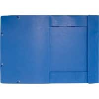 Exacompta Flügelmappe 59507E DIN A3 Blau Karton 32 x 0,5 x 44 cm 5 Stück