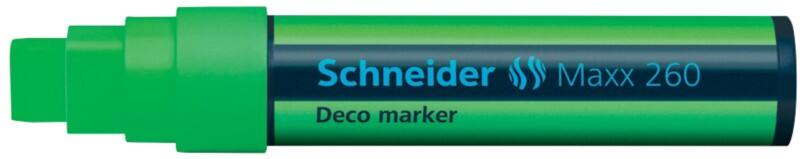 Schneider Maxx 260 Deco-Marker Grün Breit Keilspitze 5 - 15 mm