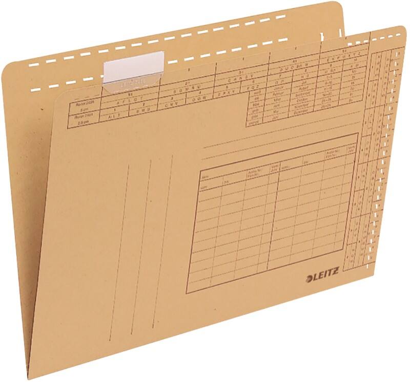 Dossier suspendu Leitz Alpha Naturel Carton recyclé 31,5 x 23 cm 100 Unités