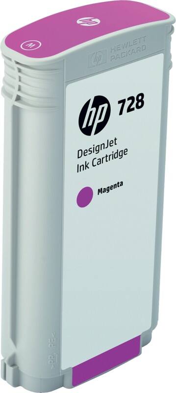 Cartouche jet d'encre HP 728 D'origine F9J66A Magenta