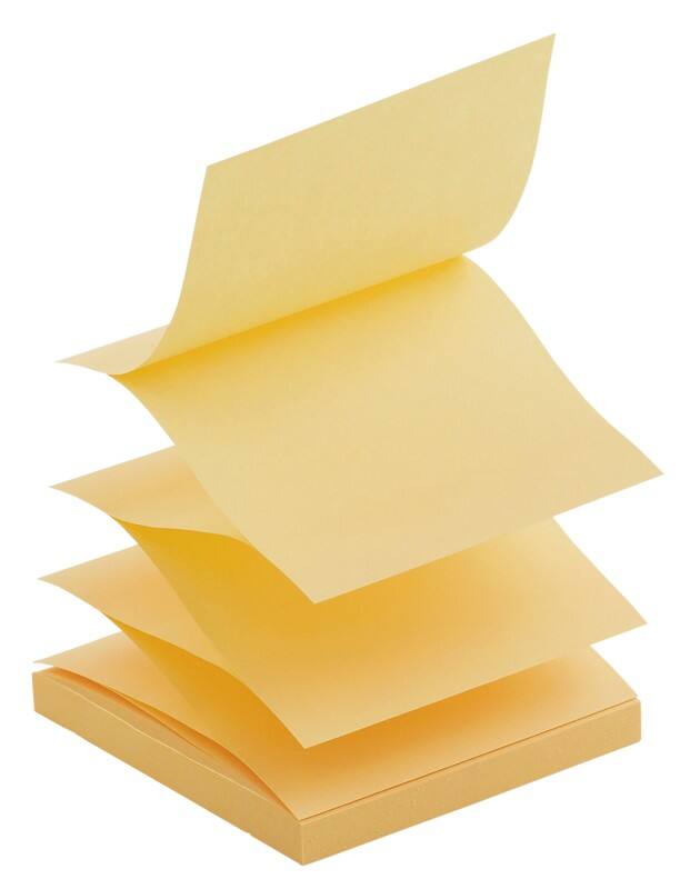 Z-Notes Viking Jaune 76 x 76 mm 6 Blocs de 100 Feuilles
