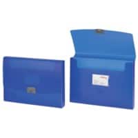 Office Depot Dokumentenmappe Blau Polypropylen 34 x 2,5 x 25 cm