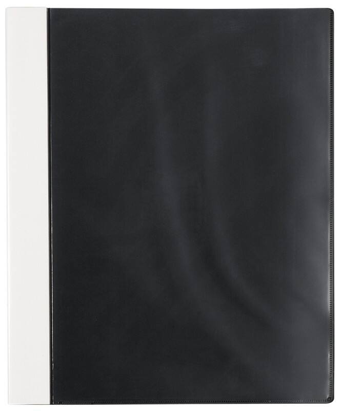 Protège-documents avec pochette de couverture Viking A4 Noir 40 pochettes