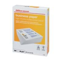 Papier imprimante Office Depot Business A4 80 g/m² Lisse Blanc 500 Feuilles
