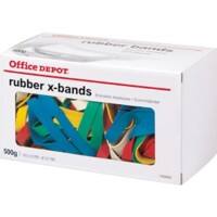 Élastiques Office Depot 190 x 25 mm Ø 127 mm Assortiment 500g