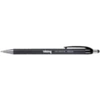 Stylo-bille Viking Soft Grip RT-M Rétractable Noir 0,5 mm Moyen Ogive