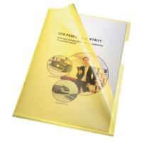 Chemises Bene 205000 A4 Glass Clear Jaune PVC 150 microns 100 unités