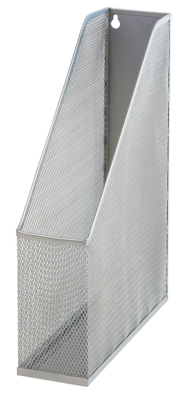 Porte-revues Office Depot Mesh Fil, métal Argenté A4 7,5 x 25,3 x 31,5 cm