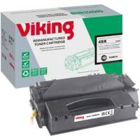 Viking 49X Kompatibel HP Tonerkartusche Q5949X Schwarz