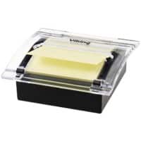 Z-Notes Jaune + dévidoir Office Depot Noir 76 x 76 mm 100 Feuilles