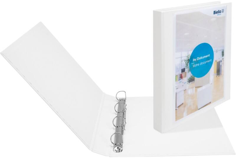 Classeur de présentation Biella Creative 2 25 mm A4 4 Anneaux Blanc Creative XL1