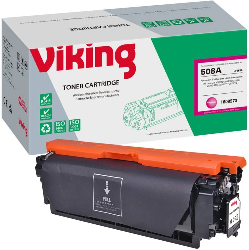 Viking 508A Kompatibel HP Tonerkartusche CF363A Magenta