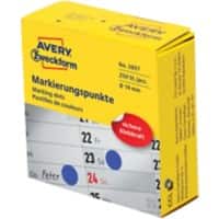 AVERY Zweckform Markierungspunkte Spezial 3857 Blau 250 Etiketten