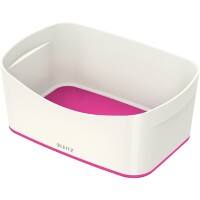 Leitz MyBox WOW Aufbewahrungsschale Weiss, Pink Kunststoff 24,6 x 16 x 9,8 cm