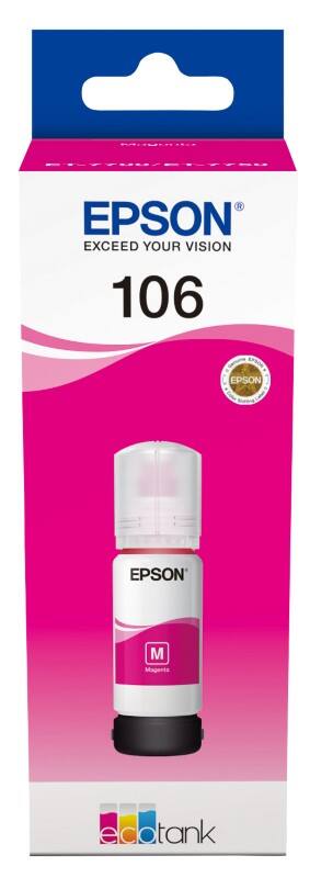 Epson 106 Original Tintenflasche C13T00R340 Magenta 70 ml