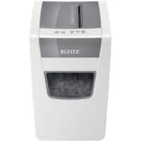 Destructeur de documents Leitz IQ Slim Home Office P4 Coupe croisée Niveau de sécurité P-4 10 feuilles