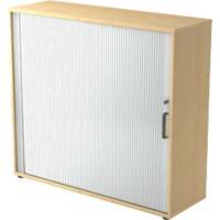 Hammerbacher Aktenschrank V1733S/3/S/SG Braun 1.200 x 400 x 1.100 mm