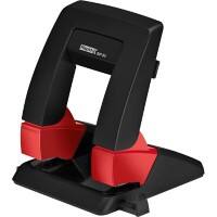 Perforateur Rapid Supreme Press Less SP30 2 trous 30 feuilles Noir, Rouge