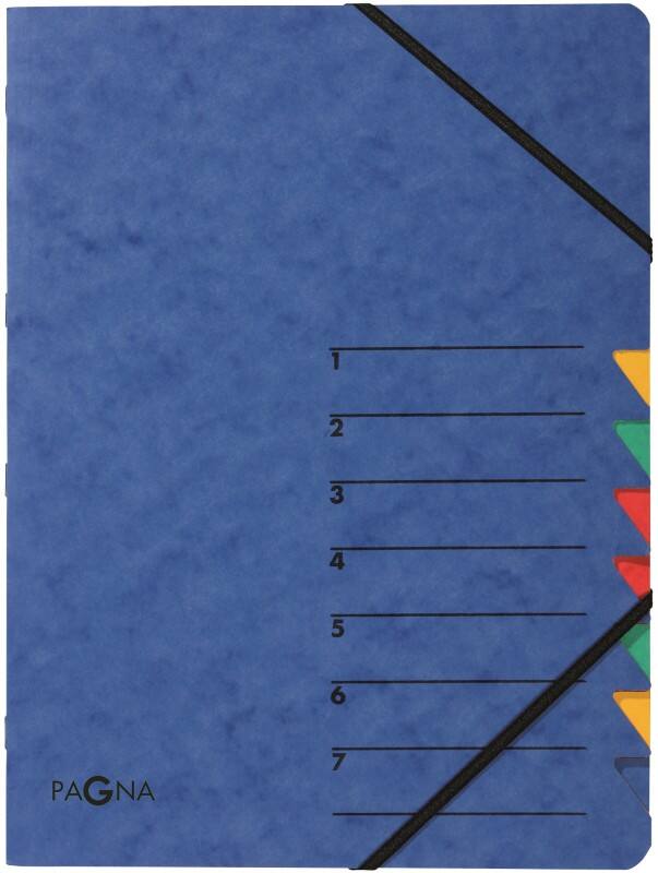 Trieur PAGNA 24061-02 Carton A4 Bleu