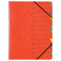 Trieur PAGNA 24131-01 Carton A4 Rouge