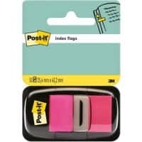 Post-it Index-Haftstreifen Rechteckig 2,54 x 4,32 cm Rosa I680-21 50 Streifen