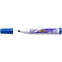 Marqueur tableau blanc BIC Velleda Pointe moyenne, bille 2,2 mm Bleu Paquet de 12 + 3 stylos BIC Liquid Ink GRATUIT