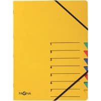 Trieur PAGNA 24061-05 Carton A4 Jaune