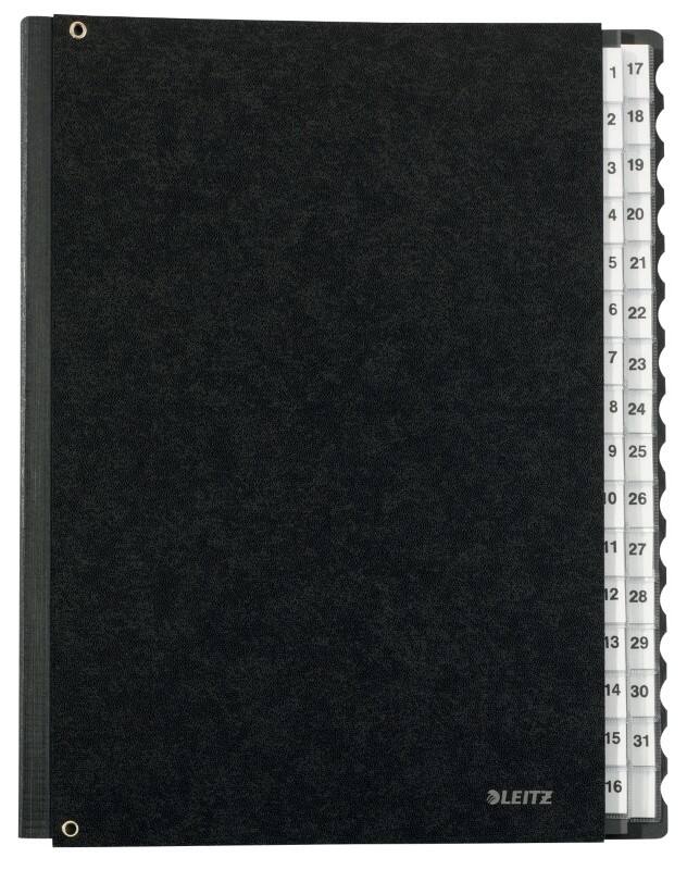 Leitz Pultordner 5831 DIN A4 Schwarz Hartpappe