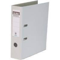 Classeur Radoplast ELBA Rado Plast 80 mm Mat Carton, polypropylène 2 anneaux A4 Gris
