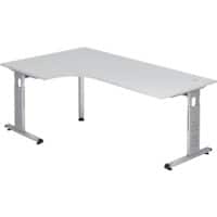 Bureau d'angle Hacmerbacher VOS82/E/D Blanc 200 x 120 x 65 cm