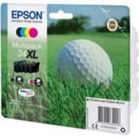 Toner Epson 34XL D'origine C13T34764010 Cyan, jaune, magenta, noir Multipack 4 Unités