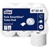 Tork SmartOne® Toilettenpapier Weiss T8, Advanced, 2-lagig, 6 × 1.150 Blatt, 472242