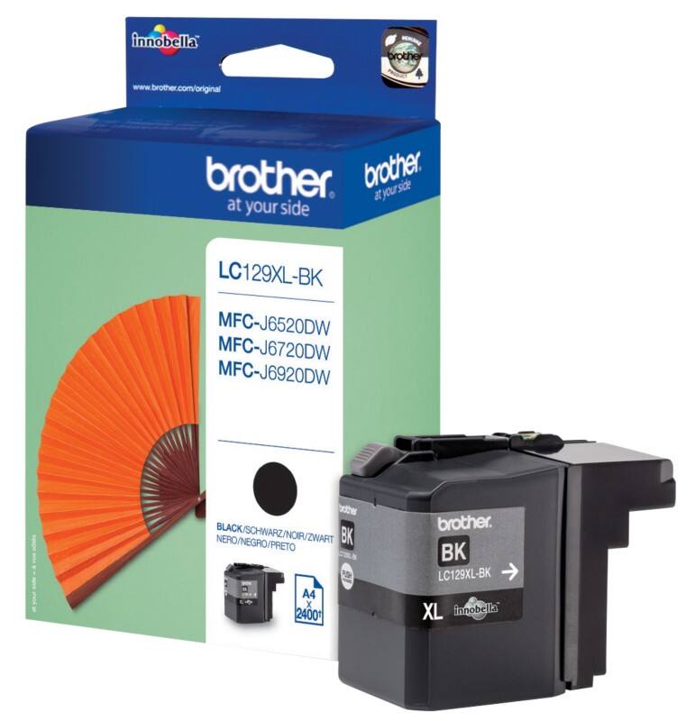 Brother LC129XLBK Original Tintenpatrone Schwarz