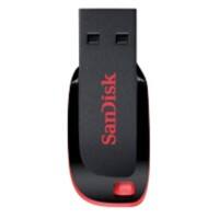 SanDisk USB 2.0 USB-Stick Cruzer Blade 64 GB Schwarz, Rot