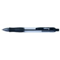 Stylo-bille Viking Comfort RT-M Rétractable Noir 0.3 mm Moyenne