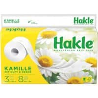 Papier toilette Hakle 3 épaisseurs 10106 8 Rouleaux de 150 Feuilles