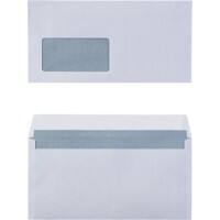 Office Depot Briefumschläge Mit Fenster C5/6 220 (B) x 110 (H) mm Abziehstreifen Weiss 80 g/m² 1000 Stück