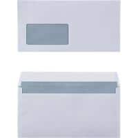 Enveloppes Viking DL 80 g/m² Avec fenêtre Bande adhésive Blanc 220 (l) x 110 (h) mm 1 000 Unités