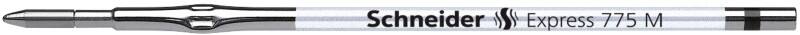 Recharge pour stylo-bille Schneider Express Moyen Bille Noir 775 10 Unités