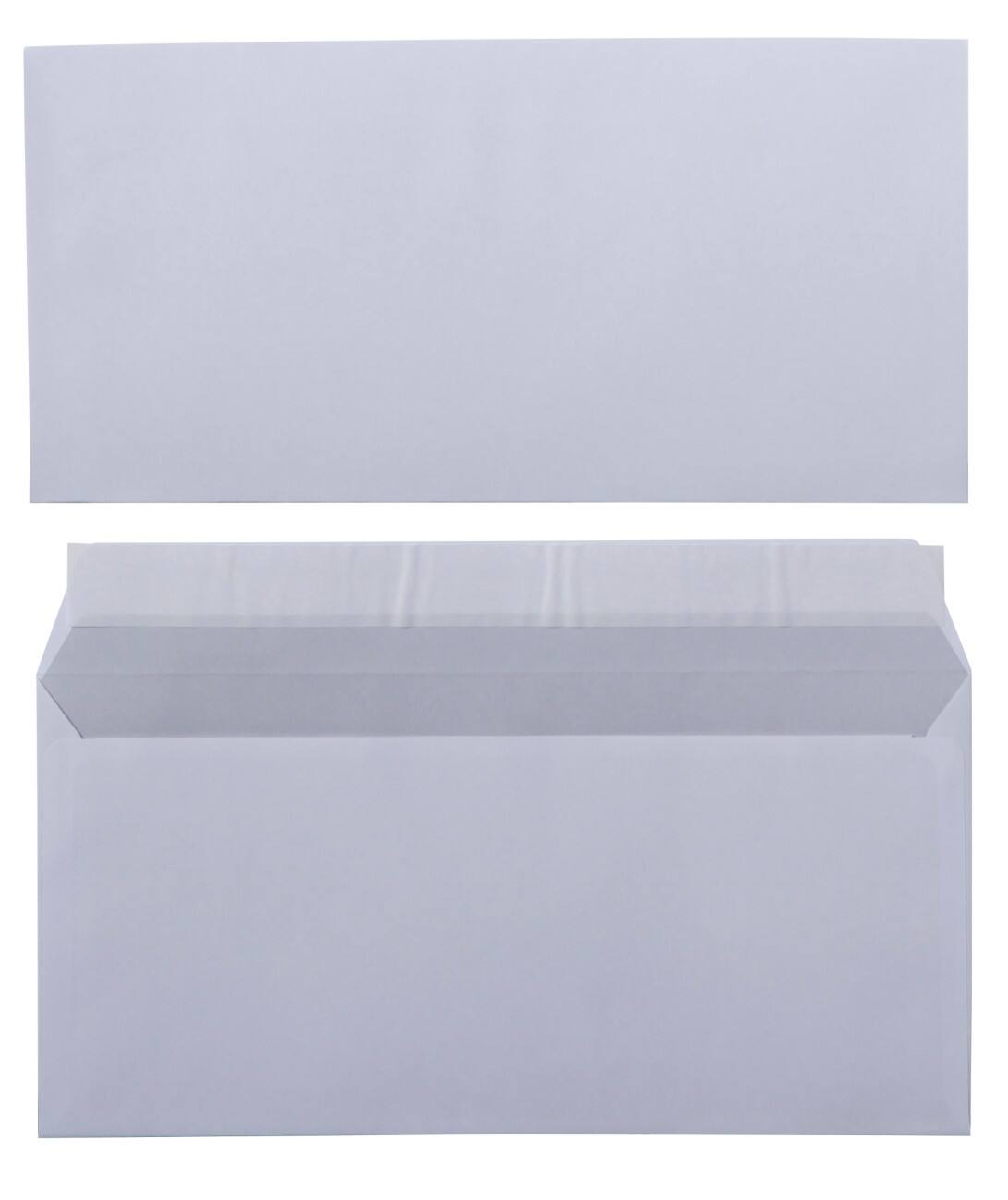 Enveloppes Office Depot DL 80 g/m² Blanc Sans Fenêtre Bande adhésive 500 Unités