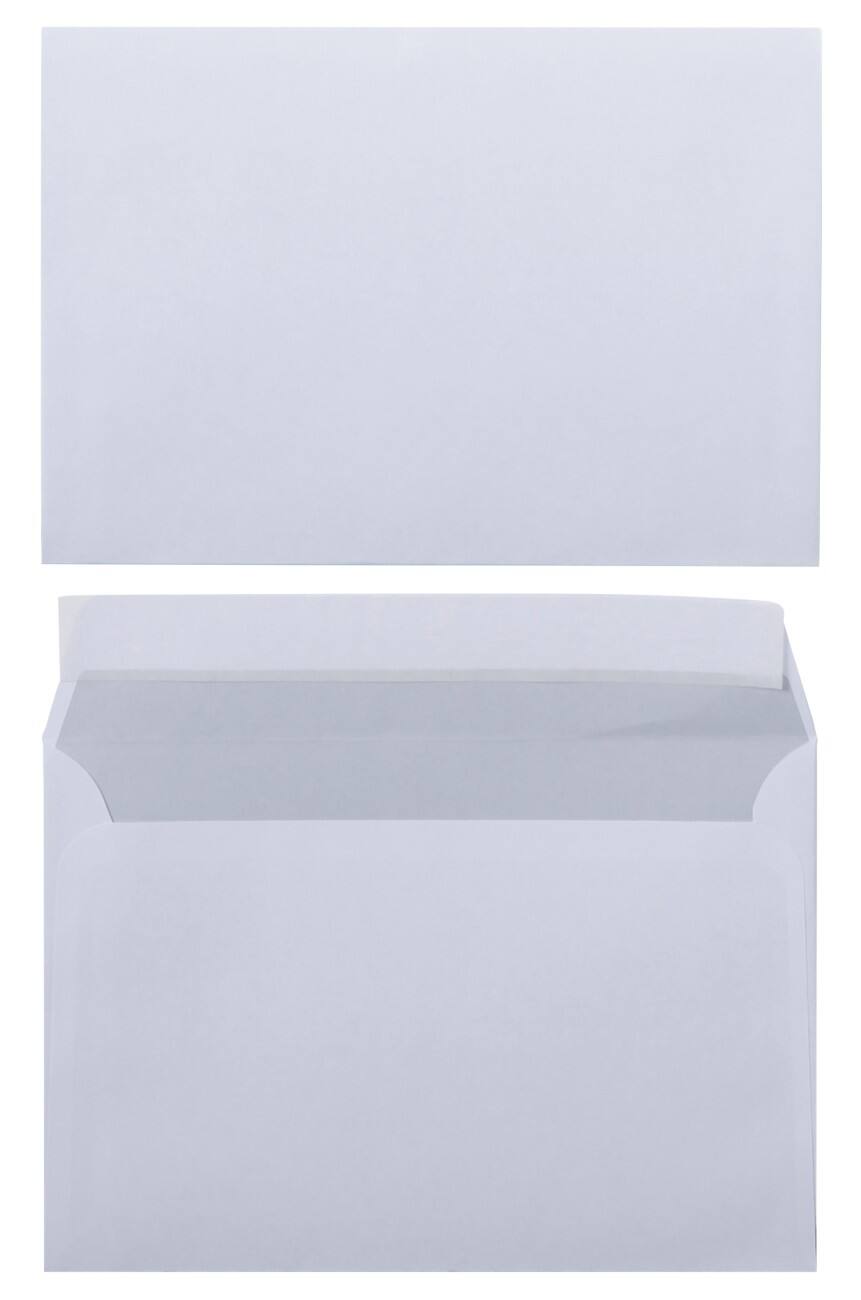 Enveloppes Office Depot C6 80 g/m² Blanc Sans Fenêtre Bande adhésive 500 Unités