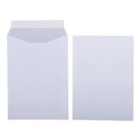 Enveloppes Office Depot Sans fenêtre C5 229 (l) x 162 (h) mm Bande adhésive Blanc 100 g/m² 500 Unités