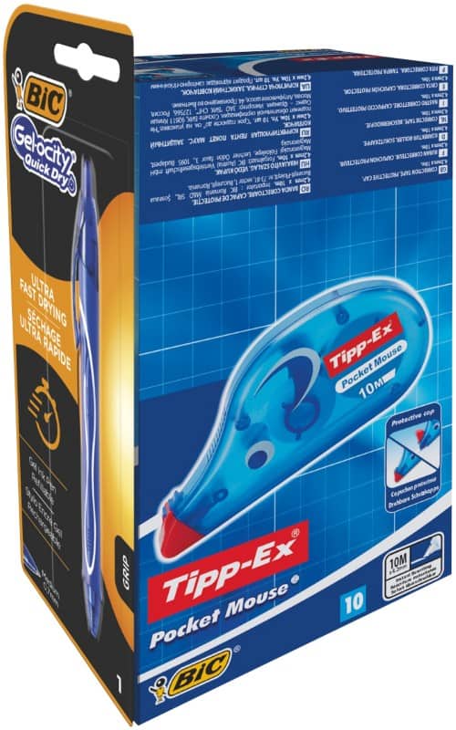 Roller de correction Tipp-ExBlanc 4,2 mm x 10 m 10 Unités