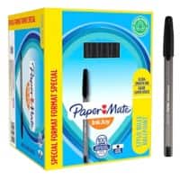 Stylo-bille Papermate InkJoy 100 Noir 0,8 mm Moyen Bille 100 Unités