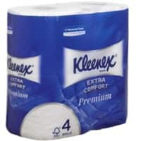 Papier toilette Kleenex 4 épaisseurs 8484 4 Rouleaux de 160 Feuilles